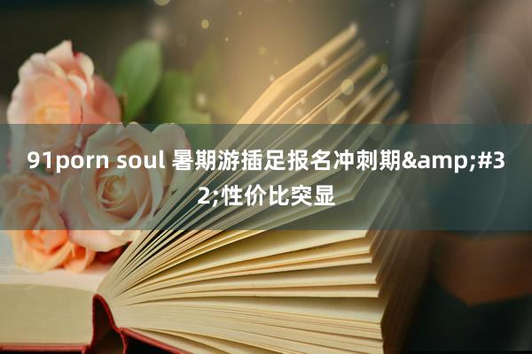 91porn soul 暑期游插足报名冲刺期&#32;性价比突显